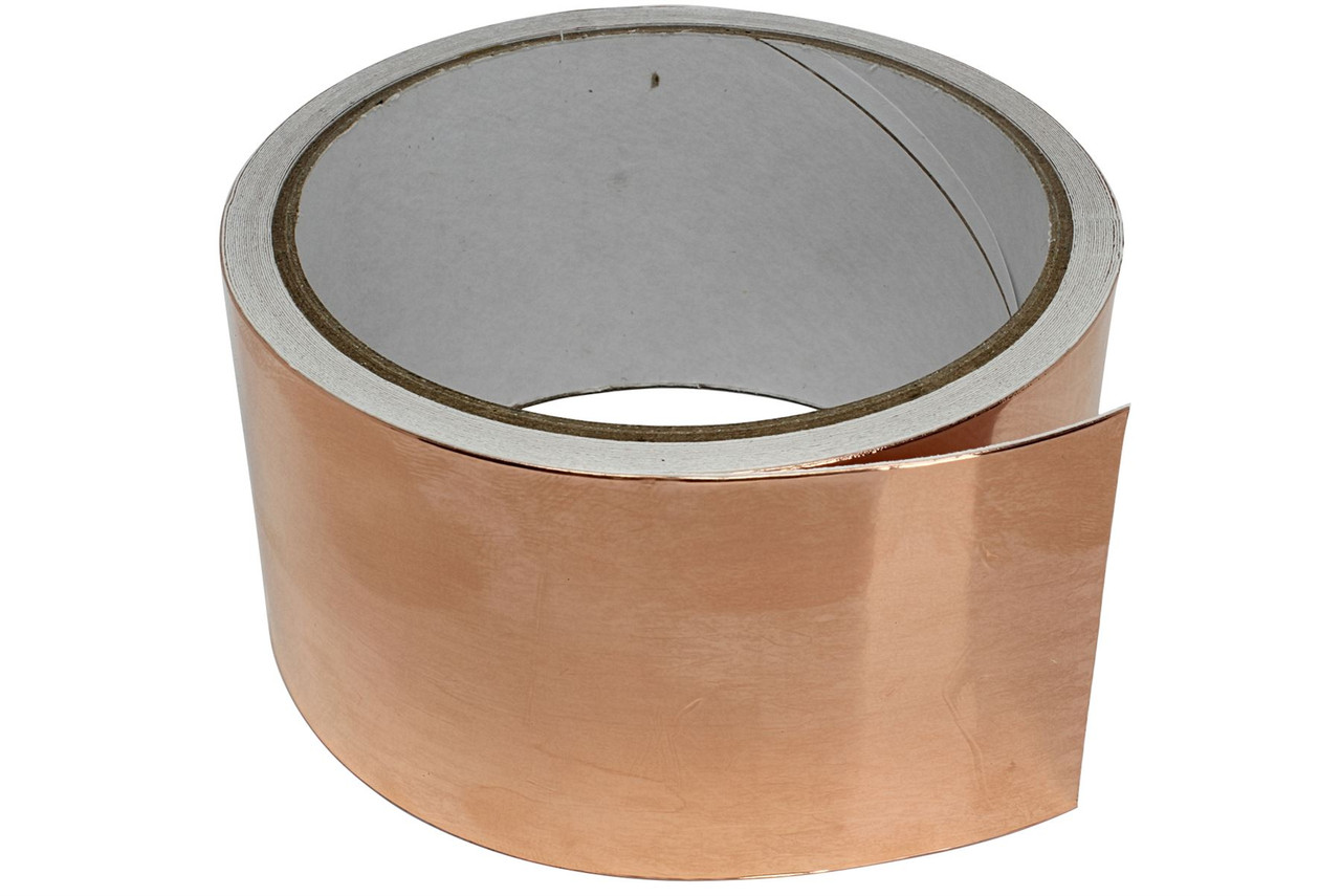 Copper Foil Shielding Tape w/ Conductive Adhesive 2 x 18' roll